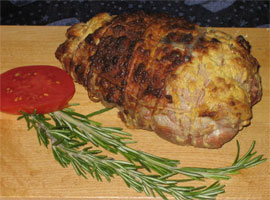 Rôti de surlonge d'agneau