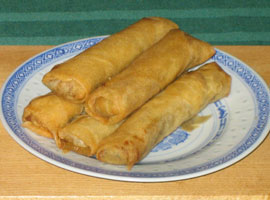 Rouleaux impériaux à l'agneau